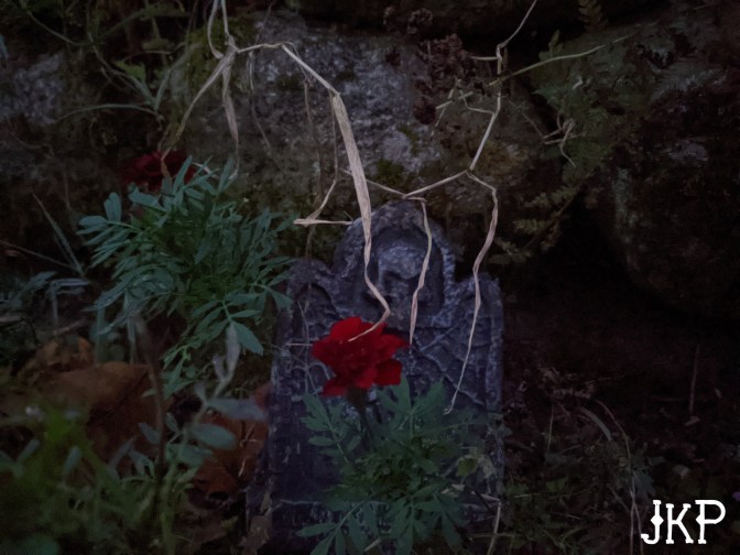 Halloween grave stone